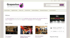 Desktop Screenshot of grapevinebirmingham.com